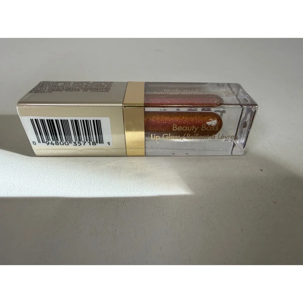 Stila Lip Gloss Beauty Boss Elevator Pitch Duo-Chrome Shimmer Mini Travel New